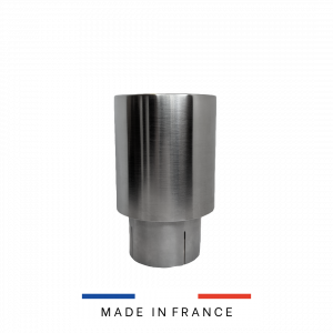 Embouts Ø60,3mm – Sortie droite | Finition évasée