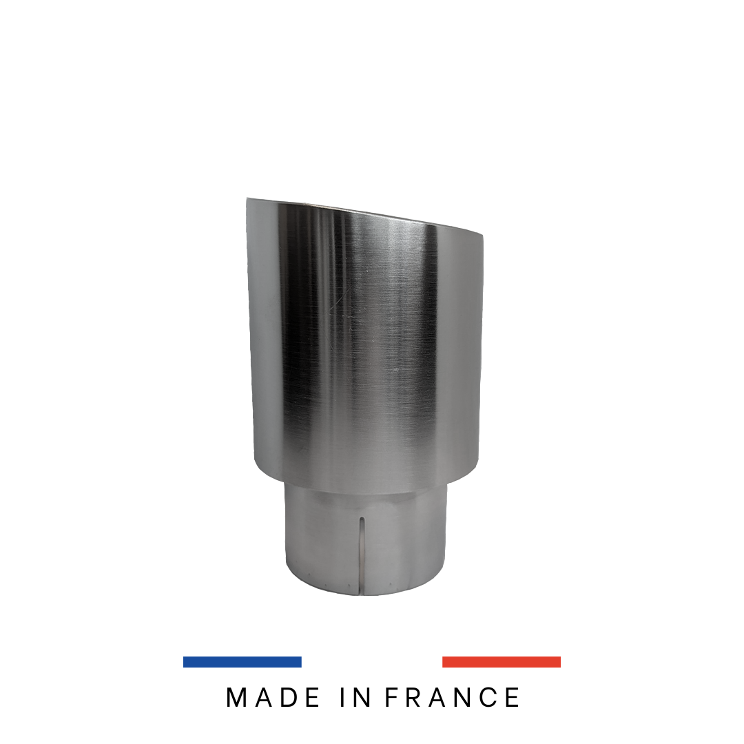 Embouts Ø76mm – Sortie biseautée | Finition évasée