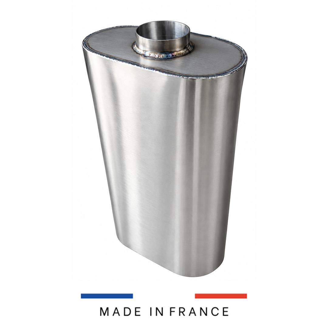Silencieux ovale monotube | Ø51mm